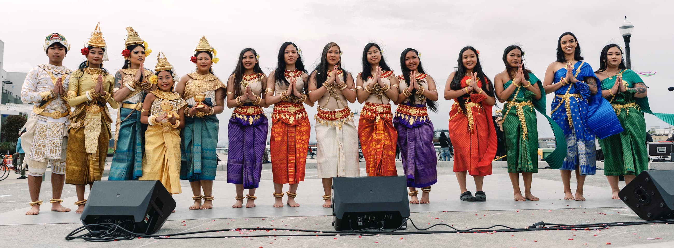 Oakland Khmer Angkor Dance Troupe performing